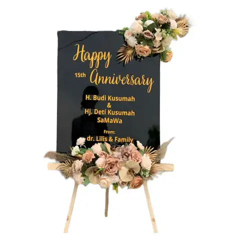 Papan Bunga Akrilik Langkapura